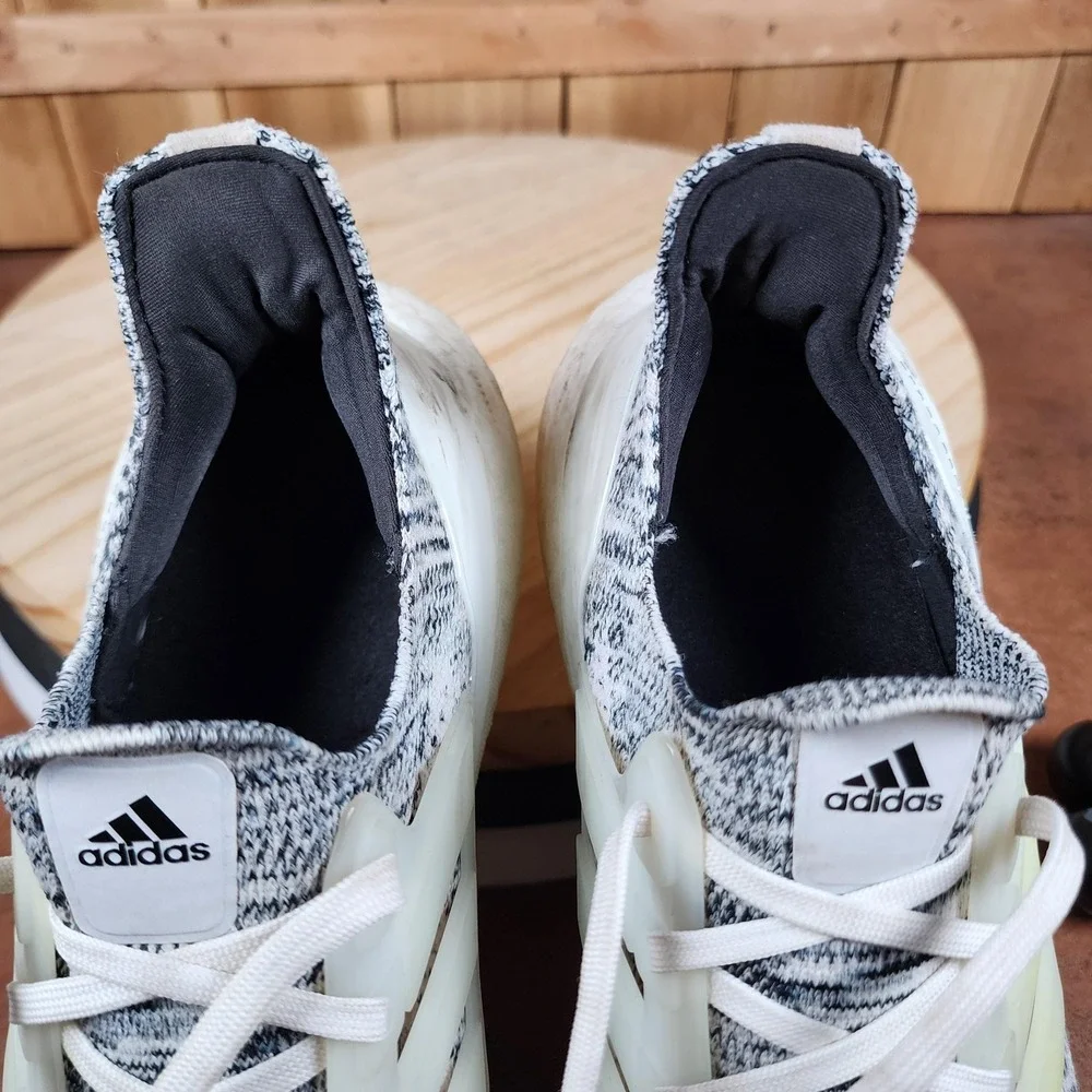 Adidas Ultraboost 21‎ Shoes Womens 11 White Black Running Sneakers GV7712